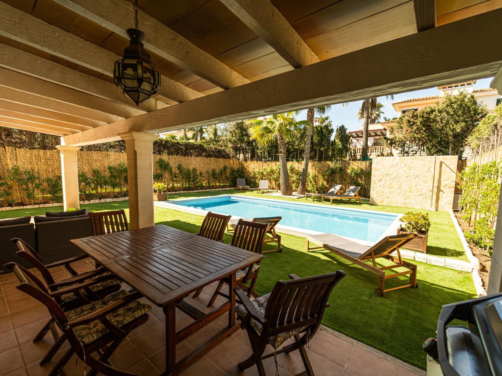 Casa Pinsa - Grosszuegiges Mediterran-Stilvolles Ferienhaus Mit Eigenem Pool In Puig De Ros Llucmajor  Exteriör bild